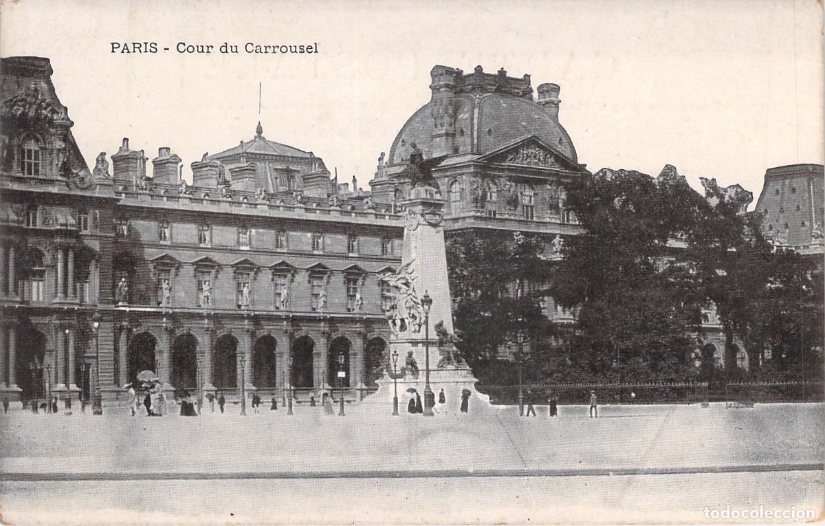 Postales: Tarjeta Postal de Par&iacute;s - Cour du Carrousel