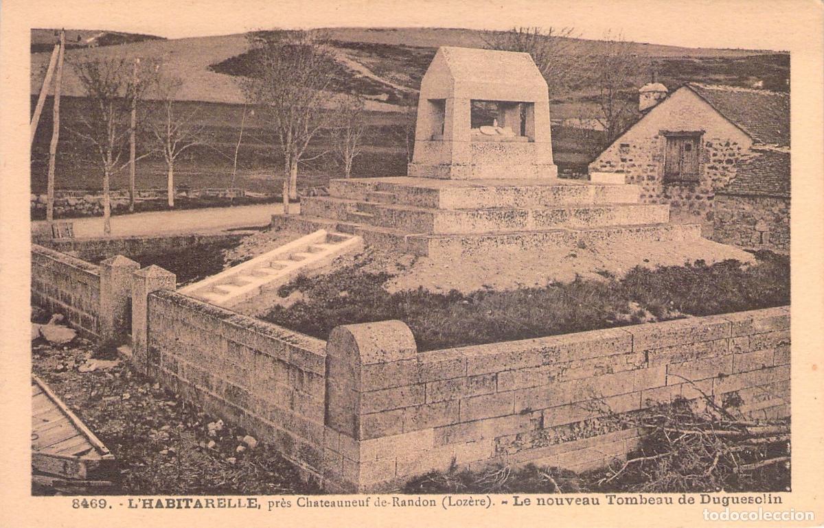 Postales: Postal del Nuevo Sepulcro de Duguesclin en L'Habitarelle