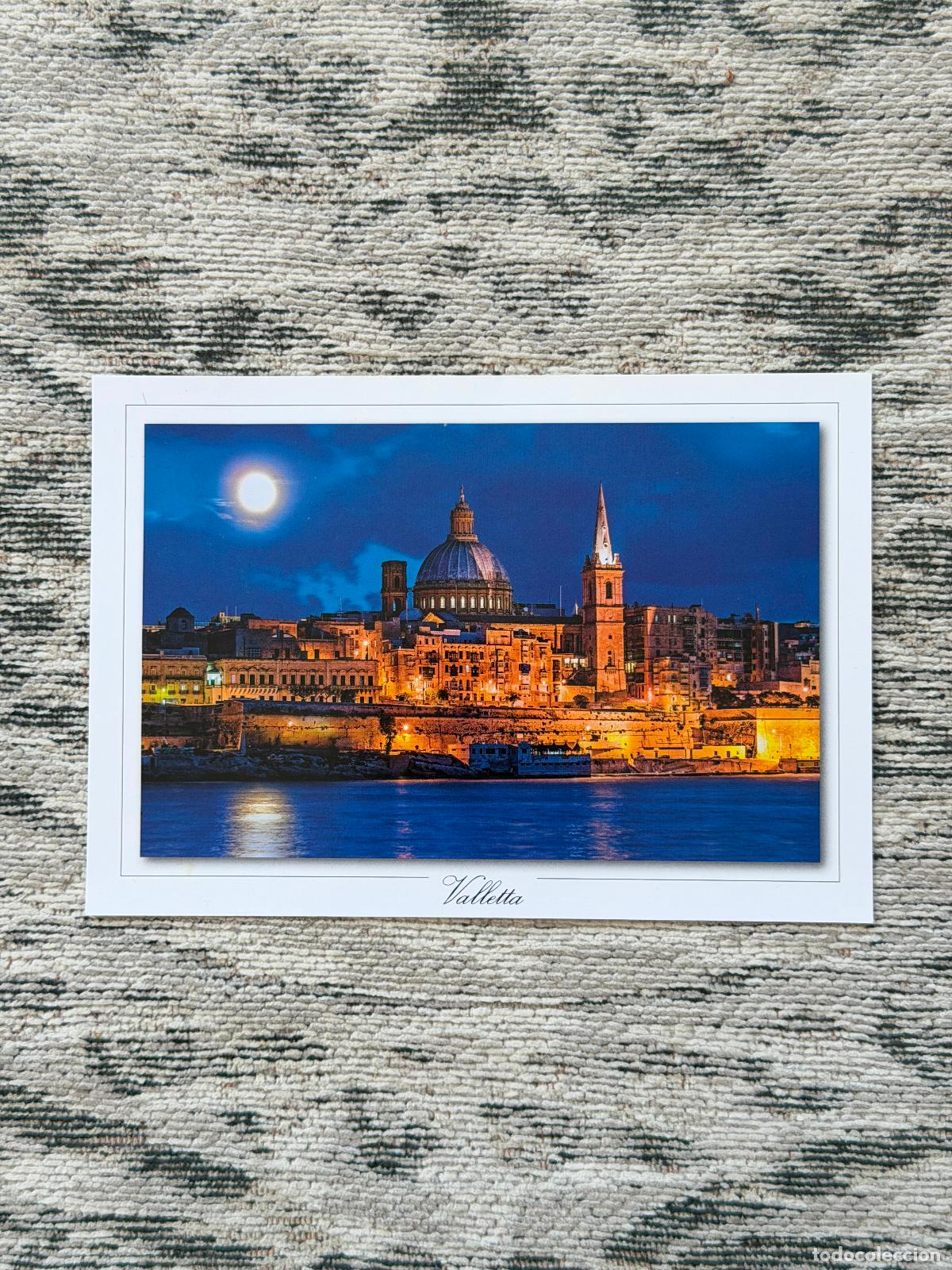 Postcards: POSTAL VALLETTA MALTA