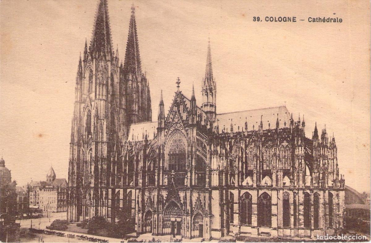 Postales: Postal de la magn&iacute;fica Catedral de Colonia, Alemania