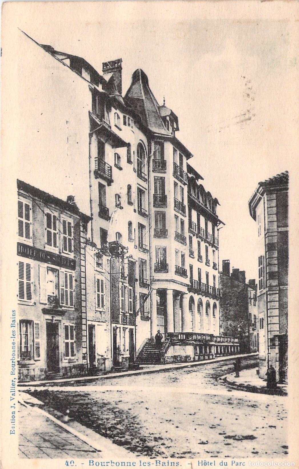 Postales: Postal de Bourbonne-les-Bains, H&ocirc;tel du Parc