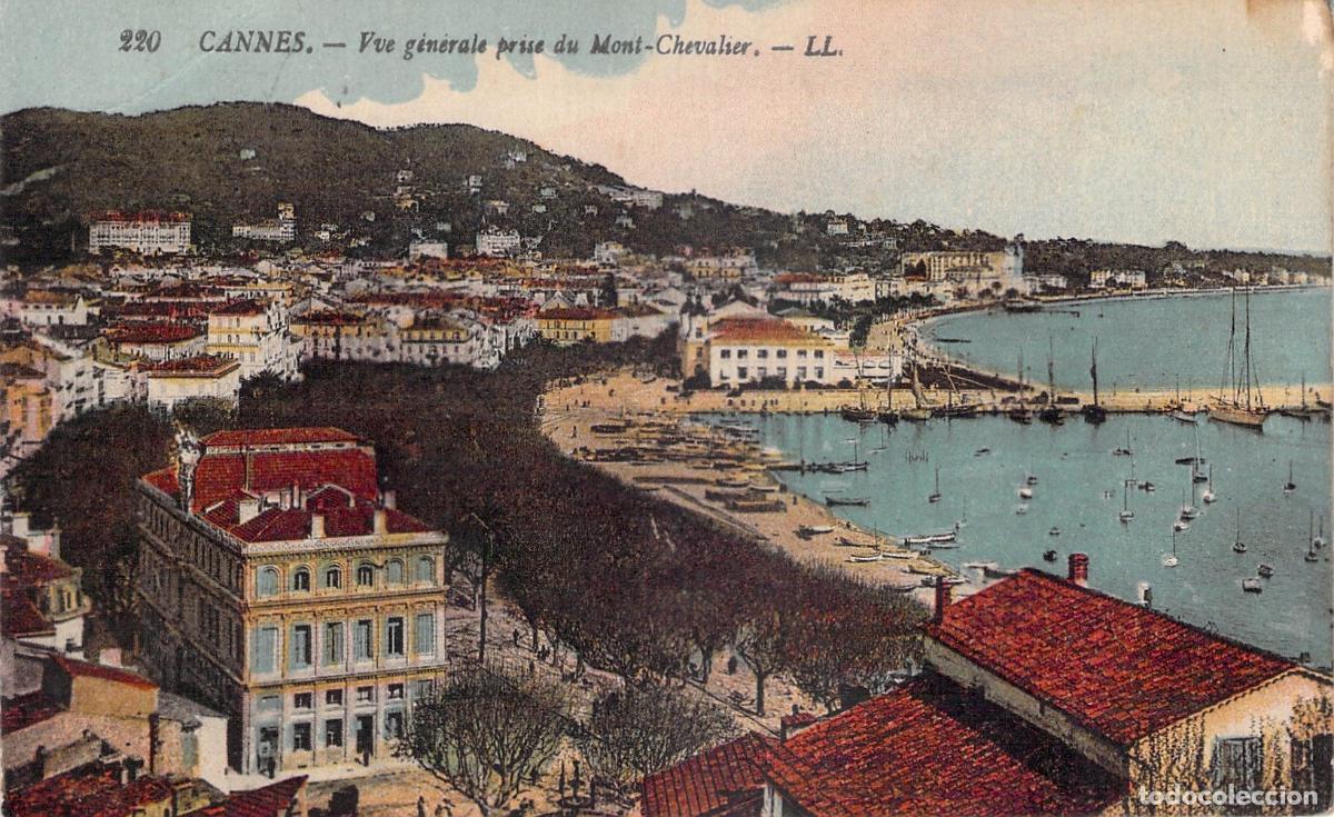 Postales: Postal de Cannes, Vista General desde el Mont-Chevalier