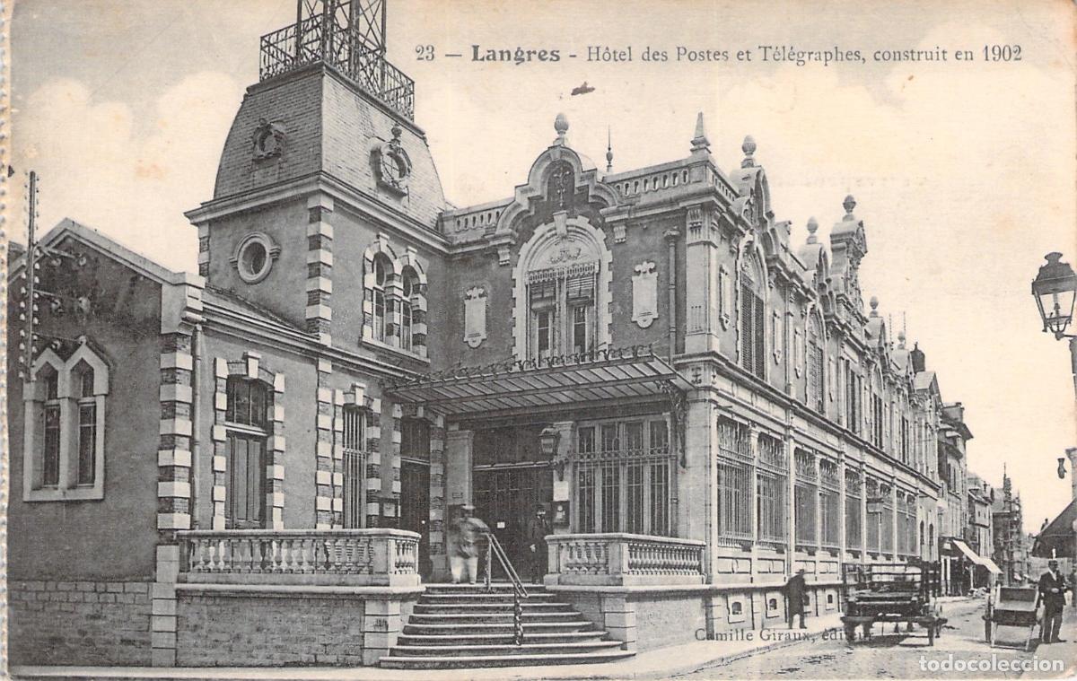 Postales: Postal Oficina de Correos y Tel&eacute;grafos de Langres