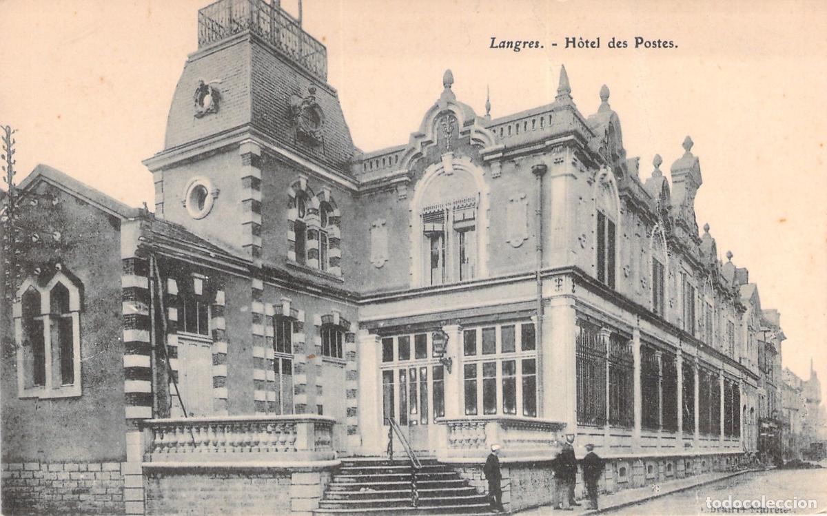 Postales: Postal del H&ocirc;tel des Postes en Langres Francia