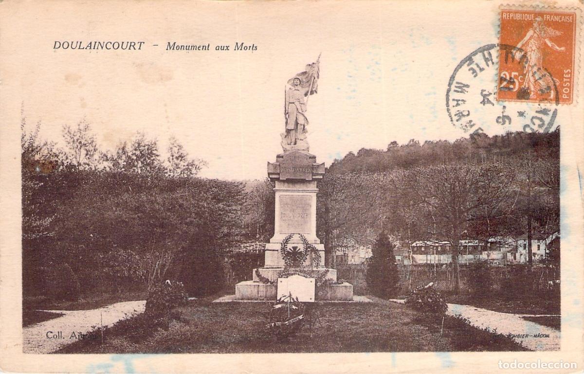 Postales: Postal de Doulaincourt Monumento a los Ca&iacute;dos de Haute-Marne Francia