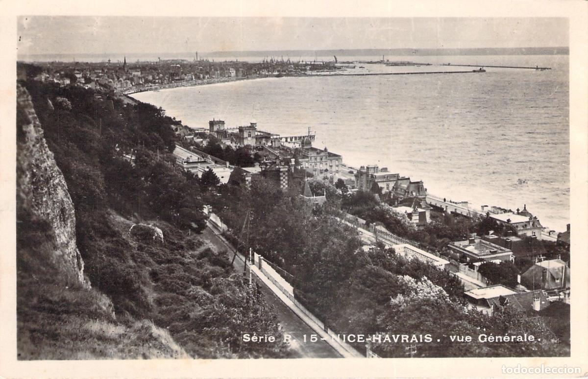 Postales: Postal Vista General de Nice-Havrais Sainte-Adresse Francia