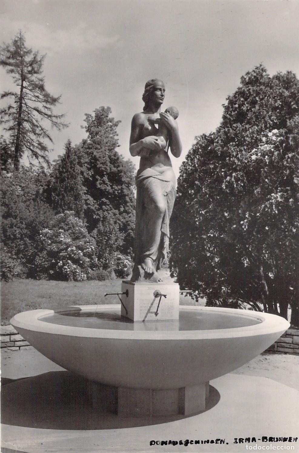 Postales: Postal Fuente Irma-Brunnen en Donaueschingen Alemania