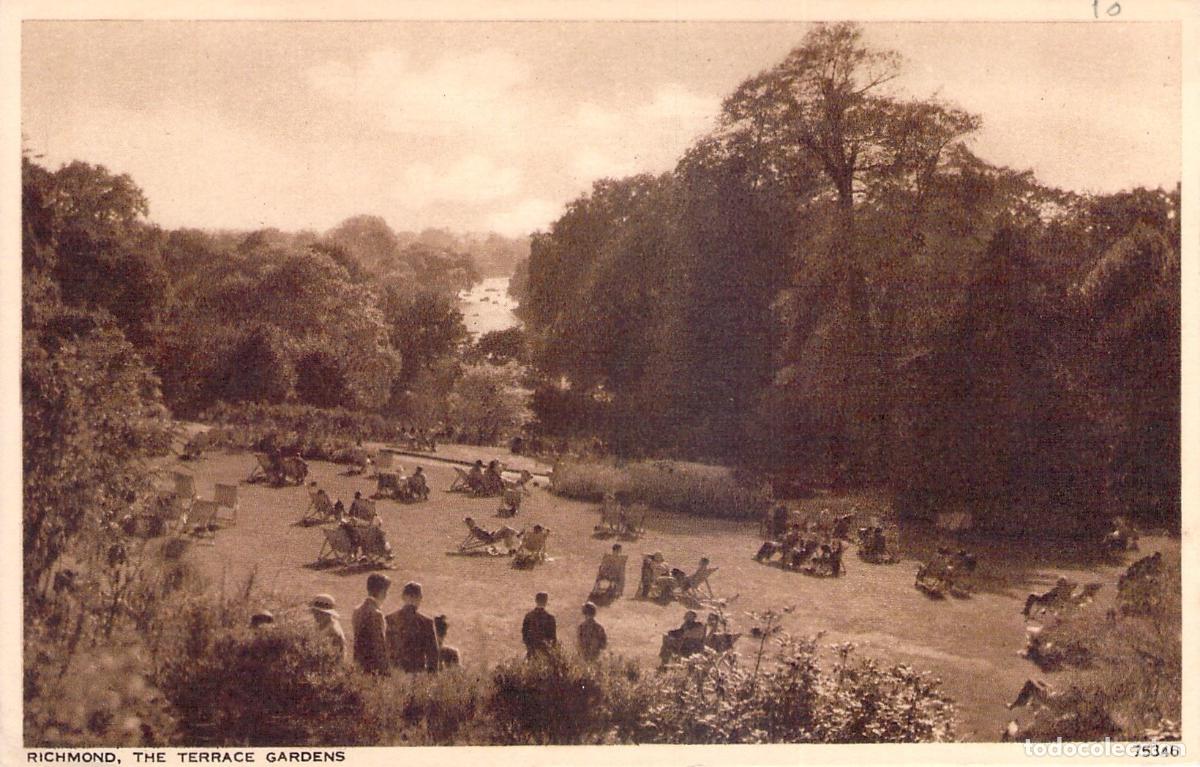 Postales: Postal de Richmond The Terrace Gardens Inglaterra