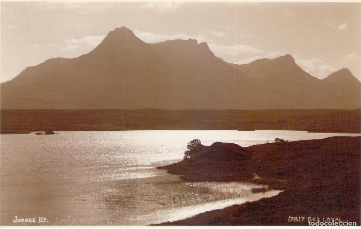 Postales: Postal de Ben Loyal Escocia Paisaje de Monta&ntilde;a