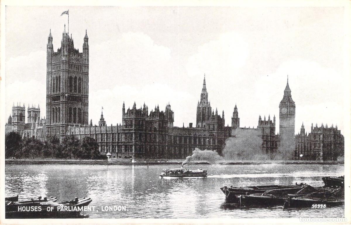 Postales: Postal de las Casas del Parlamento y Big Ben, Londres