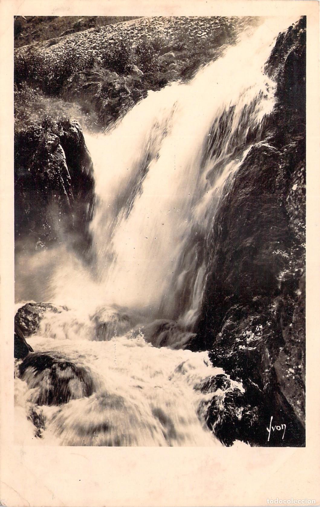 Postales: Postal Cascada de B&eacute;zines, Ax-les-Thermes, Ari&egrave;ge, Francia