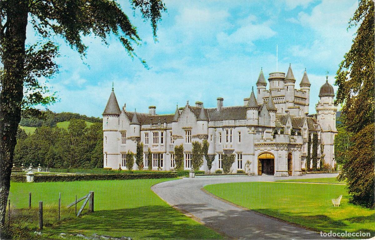 Postales: Postal del Castillo de Balmoral, Residencia Real en Escocia