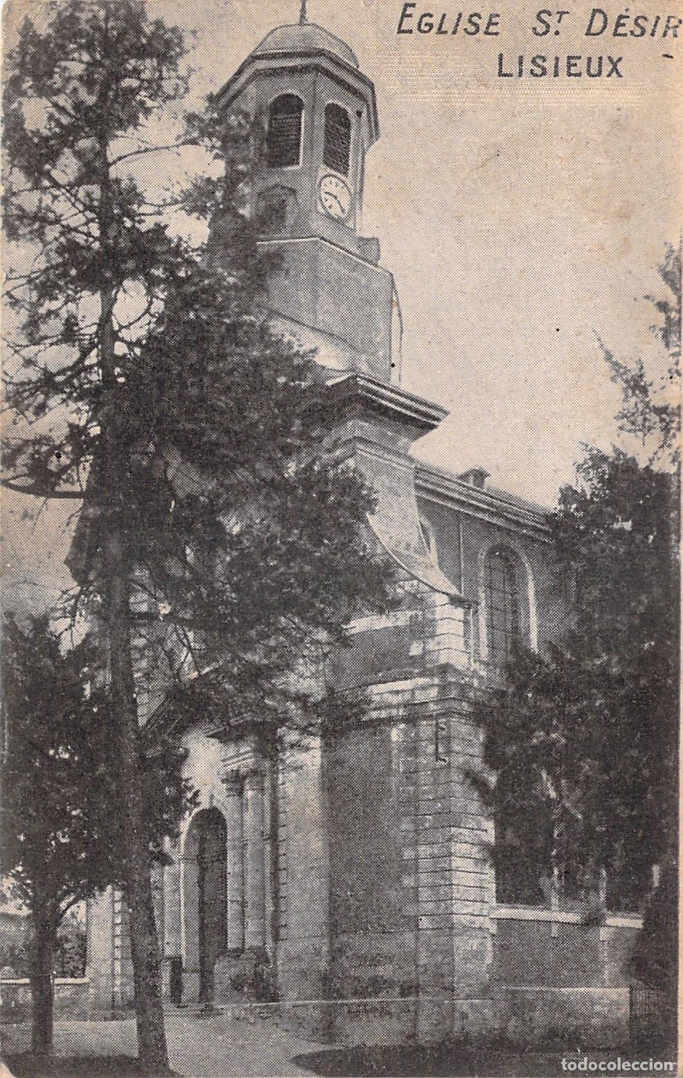 Postales: Postal de la Iglesia de Saint-D&eacute;sir en Lisieux, Francia