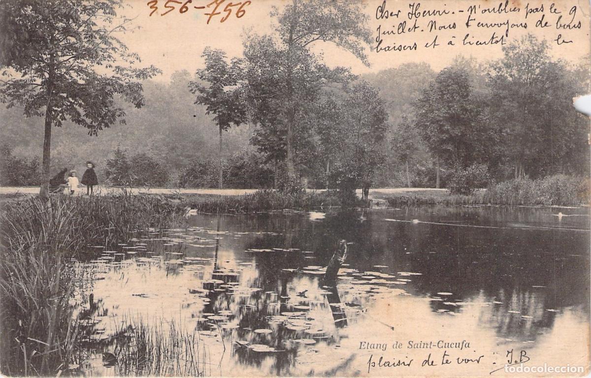 Postales: Postal del Estanque de Saint-Cucufa, Francia