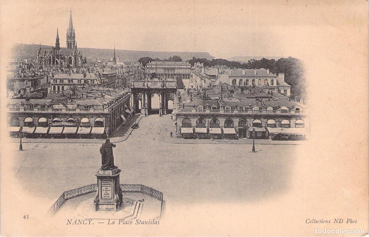 Postales: Tarjeta Postal de Nancy, Francia - Vista de la Place Stanislas