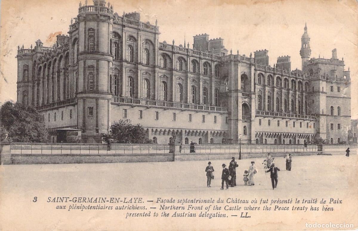 Postales: Postal del Castillo de Saint-Germain-en-Laye y su Fachada Norte