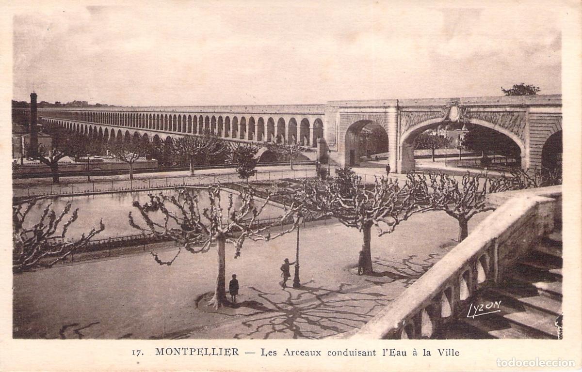 Postales: Postal de Montpellier - Acueducto de Les Arceaux