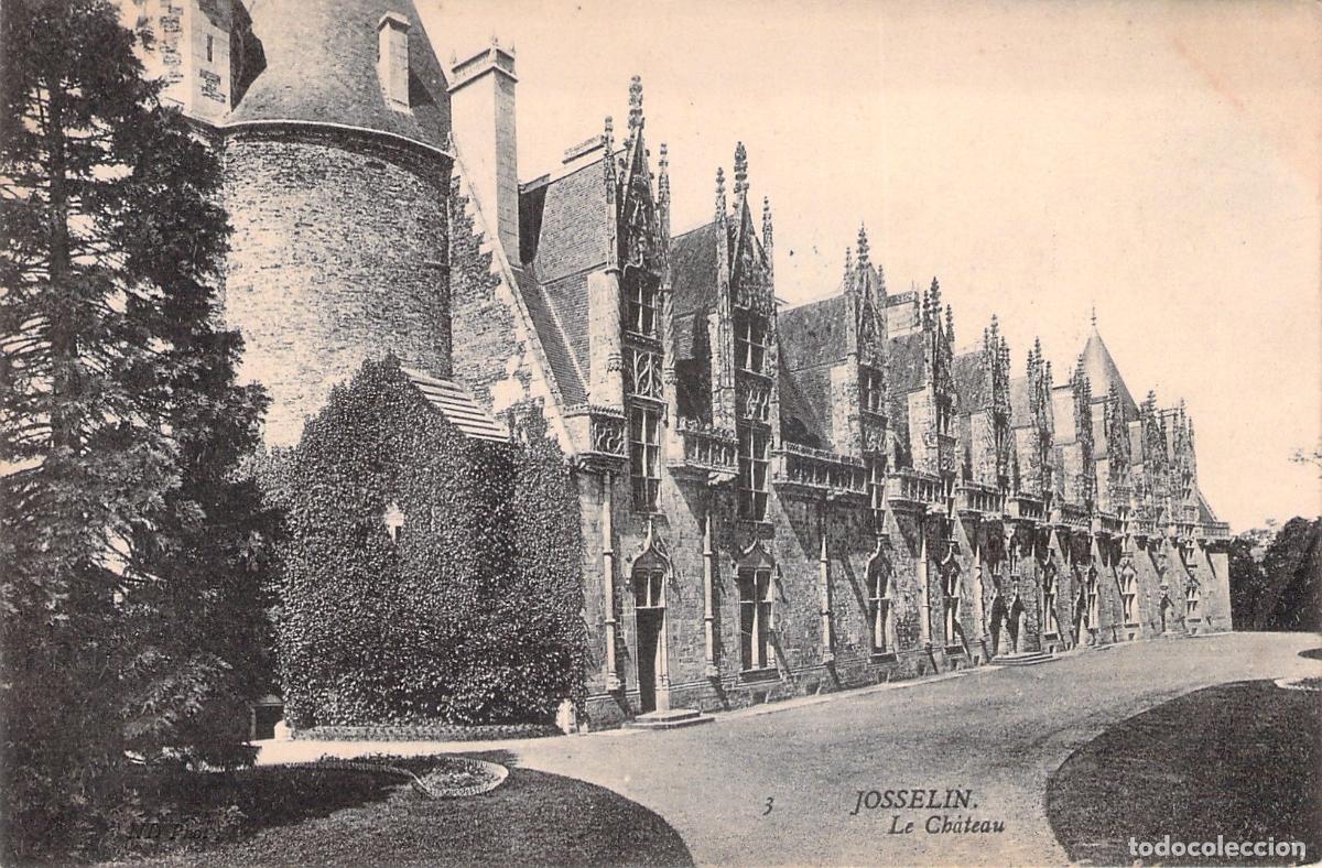 Postales: Tarjeta Postal Castillo de Josselin en Breta&ntilde;a, Francia