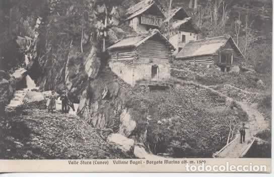 Postales: ITALIA VALLE STURCA CUNEO BORGATA MARINA PIAMONTE