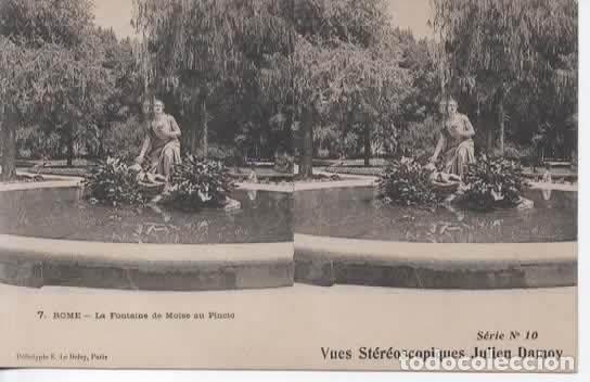 Postales: ITALIA ROMA FONTAINE DE MOISE AU PINCIO