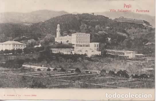 Postales: ITALIA PEGLI VILLA PALLAUICINI DORSO SIN DIVDIR LIGURIA