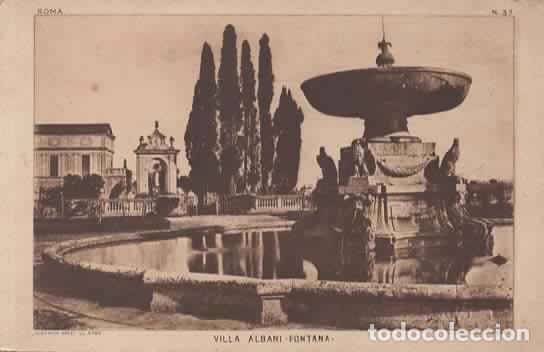 Postales: ITALIA ROMA VILLA ALBANI