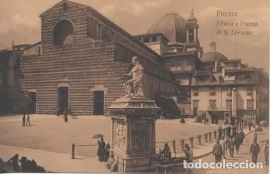 Postales: ITALIA FIRENZE CHIESA DI SAN LOENZO TOSCANA