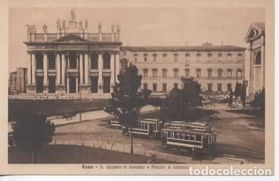 Postales: ITALIA ROMA PALAZZO IN BATERANO TRANVIA TRAM