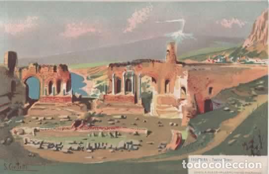 Postales: ITALIA TAORMINA TEATRO GRECO