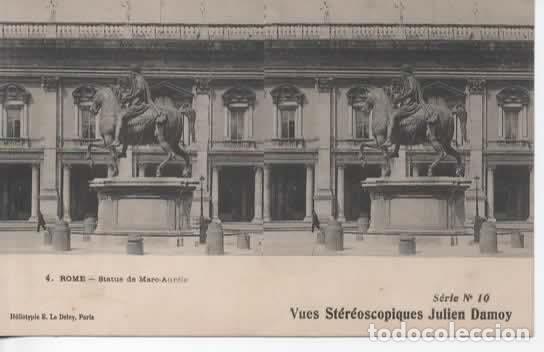 Postales: ITALIA ROMA ESTATUA DE MARCO AURELIO