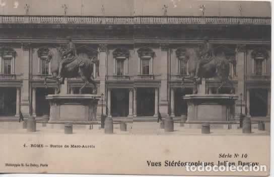 Postales: ITALIA ROMA ESTATUA DE MARCO AURELIO