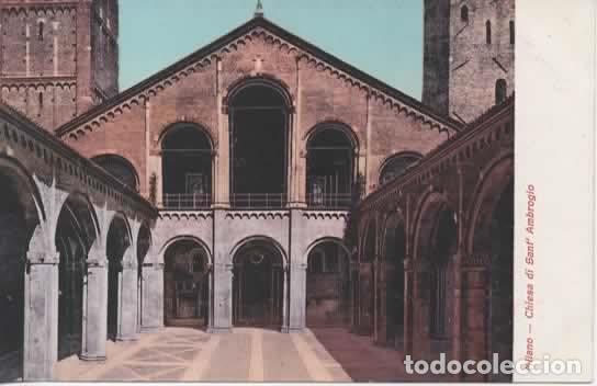 Postales: ITALIA MILANO CHIESA DI SANT AMBROGIO