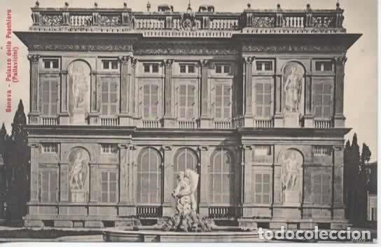 Postales: ITALIA GENOVA PALAZZO DELLE PESCHIERE