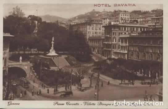 Postales: ITALIA GENOVA PIAZZA CORVETTO