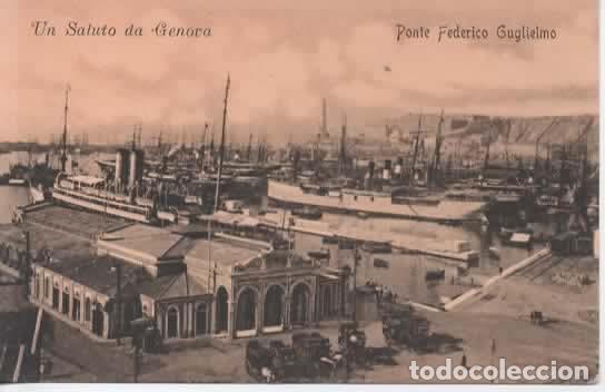 Postales: ITALIA GENOVA PUERTO