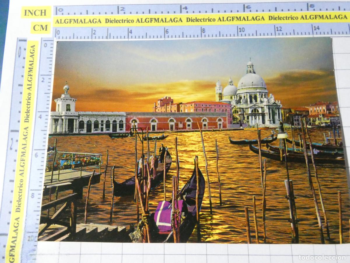 Postales: POSTAL DE ITALIA. VENECIA VENEZIA. IL CANAL GRANDE. SANTA MAR&Iacute;A DE LA SALUD. 3765