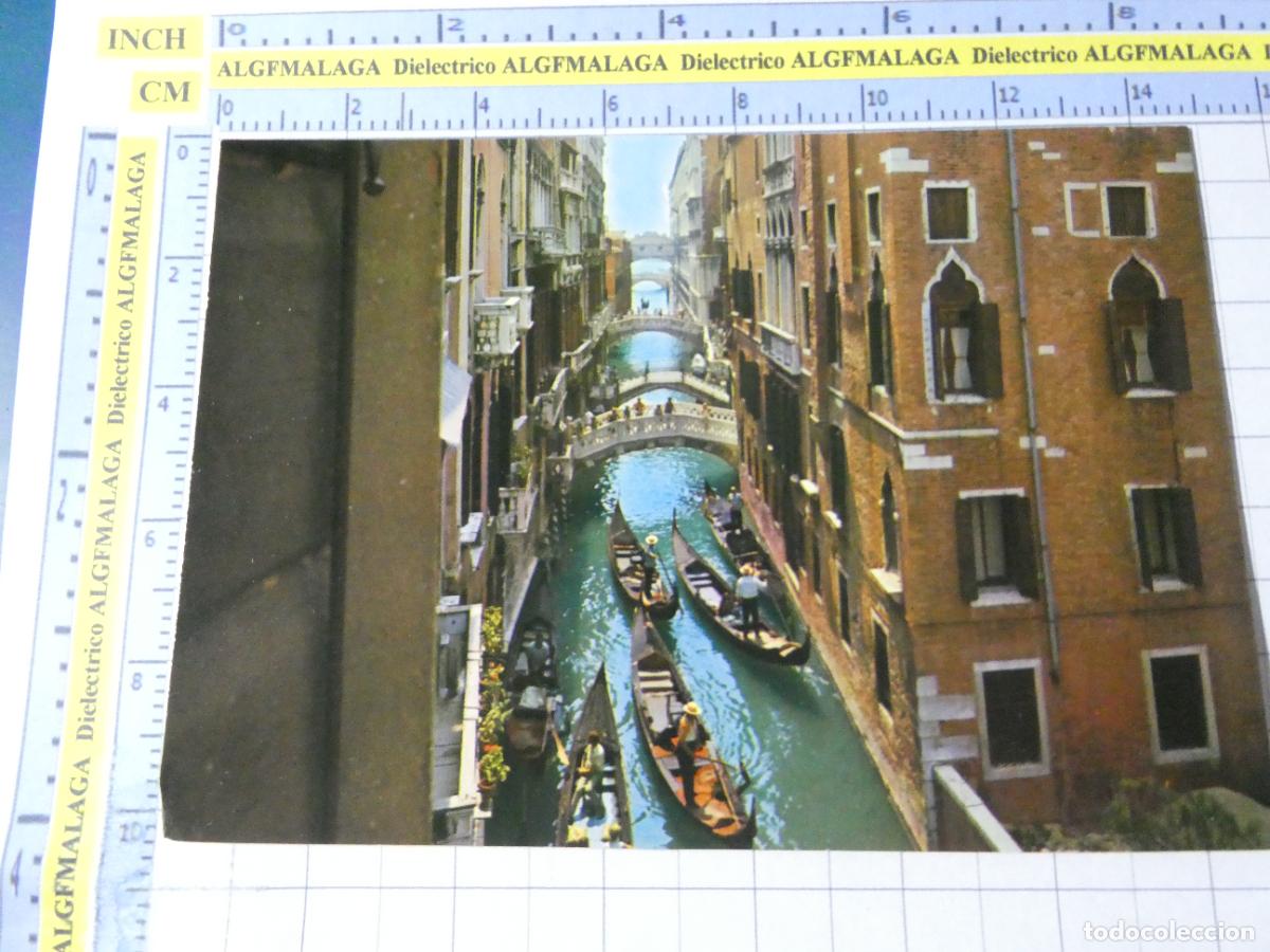 Postales: POSTAL DE ITALIA. VENECIA VENEZIA. CANAL PUENTE DE LOS SUSPIROS. 3767