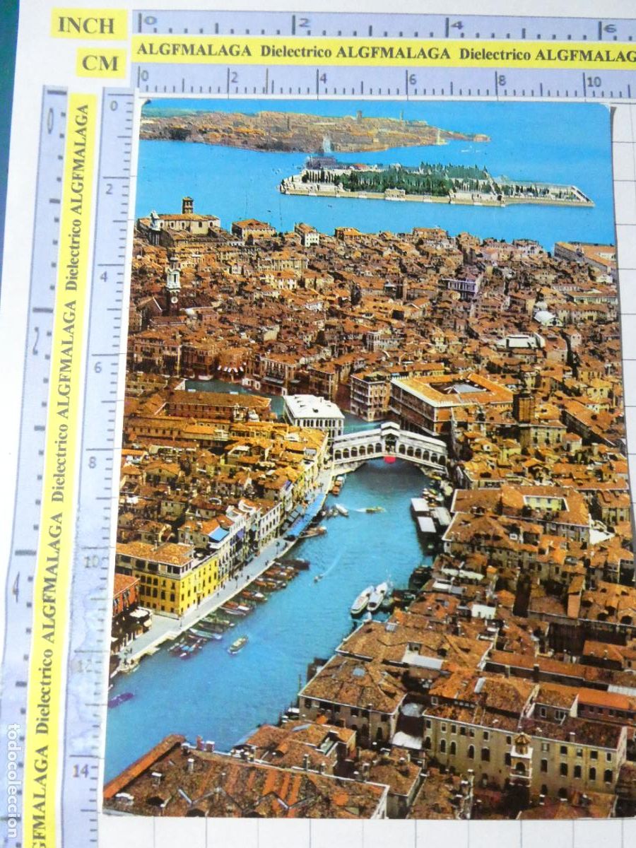 Postales: POSTAL DE ITALIA. VENECIA VENEZIA. VISTA AEREA GRAN CANAL. 3769