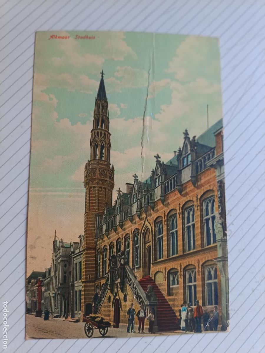 Postales: Alkmaar, Holanda, antigua postal circulada