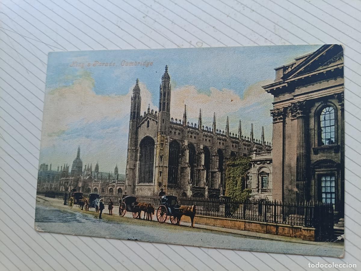 Postales: King&acute;s Parade, Cambridge. Reino Unido, antigua postal circulada