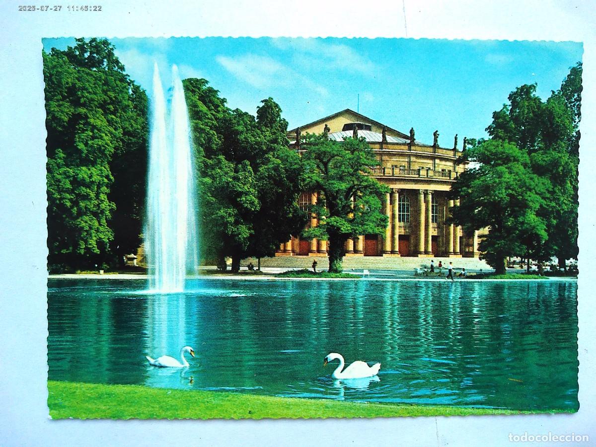 Postais: POSTAL STUTTGART ( ALEMANIA ): GRAN TEATRO . A&Ntilde;OS 50