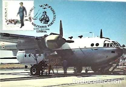 Postales: Portugal y M&aacute;xima, Uniformes Militares Portugueses, Fuerza A&eacute;rea, Lisboa 1984 (53)