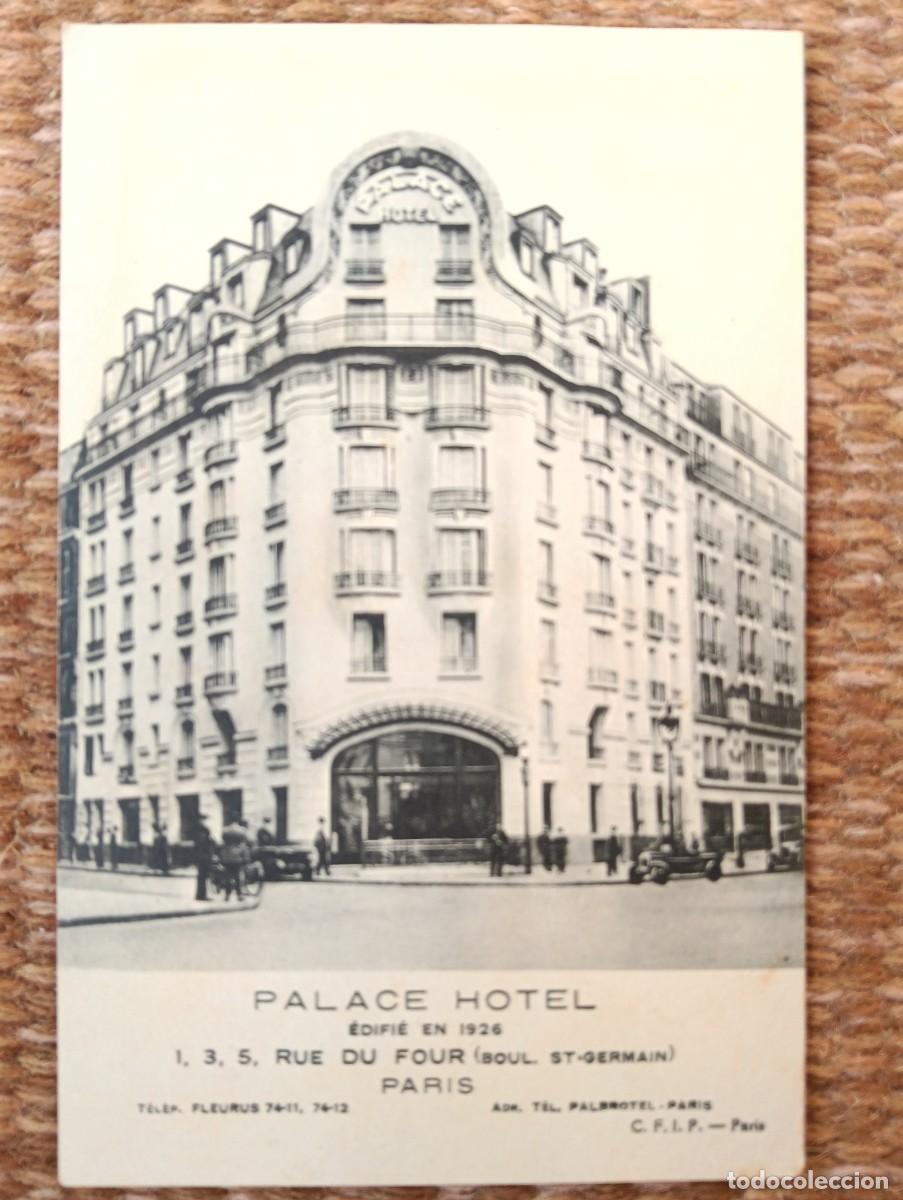 Postales: PALACE HOTEL - PARIS - FRANCIA