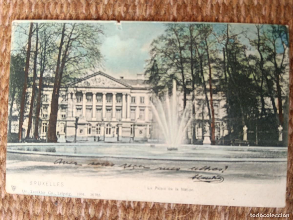 Postales: BELGICA - BRUSELAS - PALACIO DE LA NACION