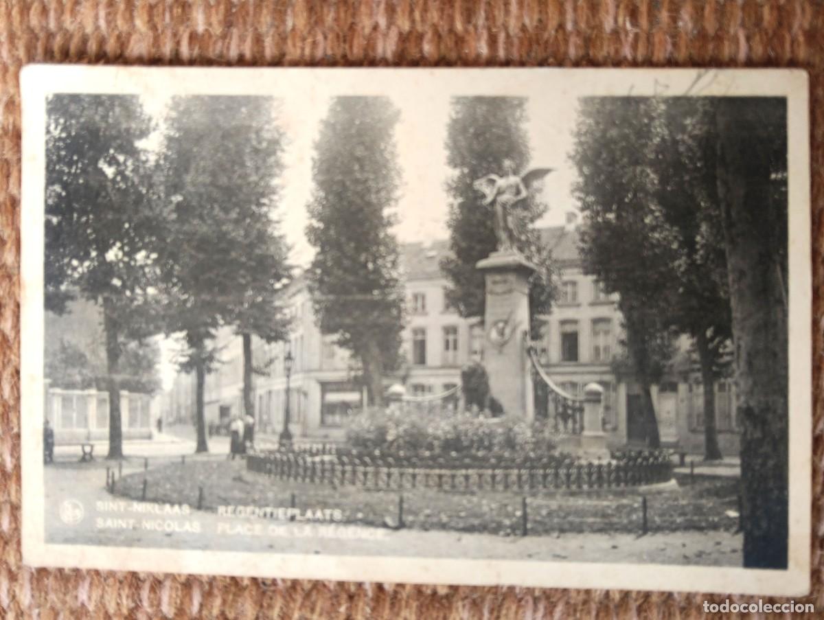 Postales: BELGICA - SAN NICOLAS - CIRCULADA A VALENCIA, ESPA&Ntilde;A