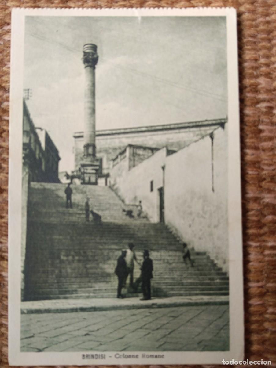 Postales: ITALIA - BRINDISI - COLUMNA ROMANA