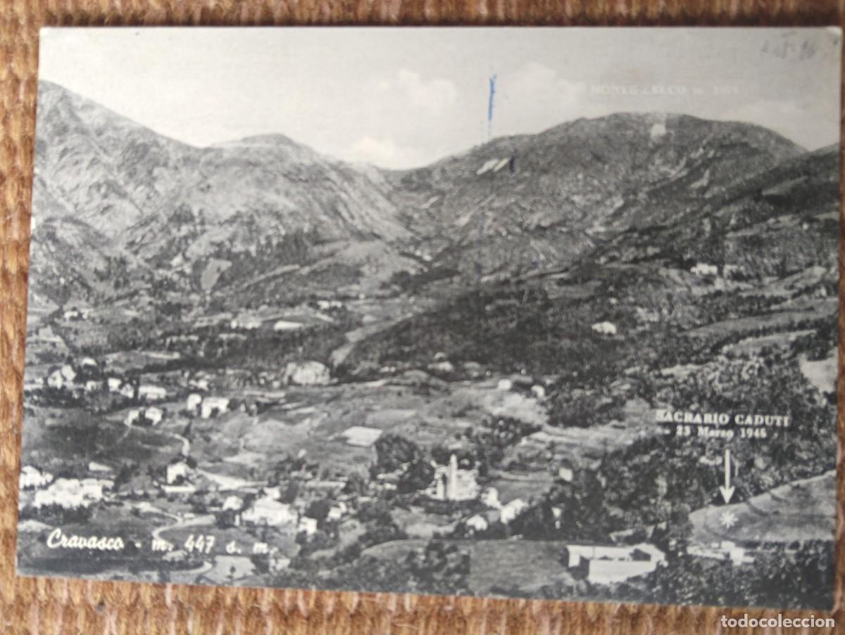 Postales: ITALIA - CRAVASCO - SACRARIO CADUTI