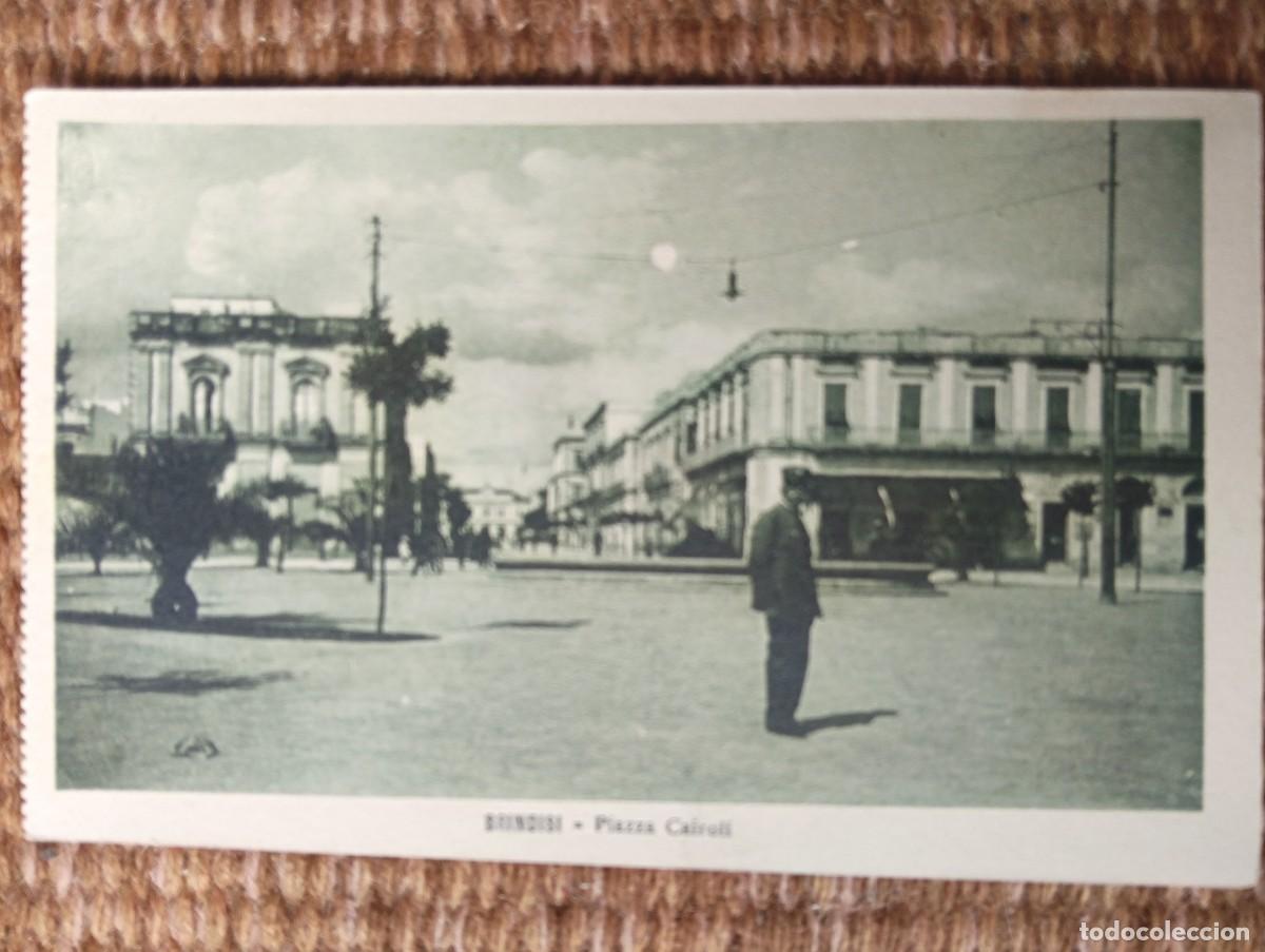 Postales: ITALIA - BRINDISI - PLAZA CAIROLI