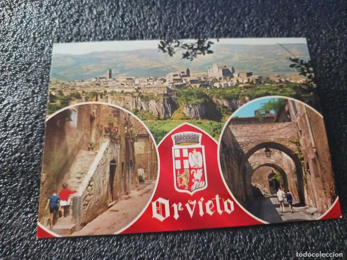 Postales: 127 ANTIGUA POSTAL DE ORVIETO, diferentes vistas