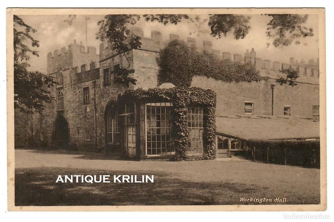 Postales: ENGLAND / CUMBRIA / WORKINGTON HALL / EDICION M.L. / SIN FRANQUEAR